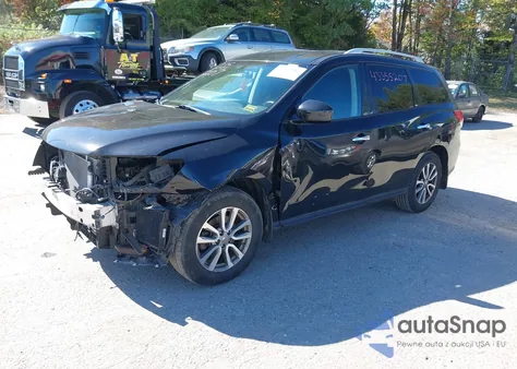 2015 Nissan Pathfinder S z USA, uszkodzony, nr VIN 5N1AR2MM7FC649395